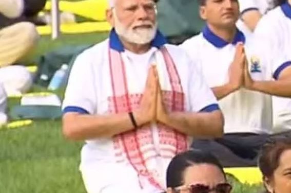 Narendra Modi - International Yoga Day