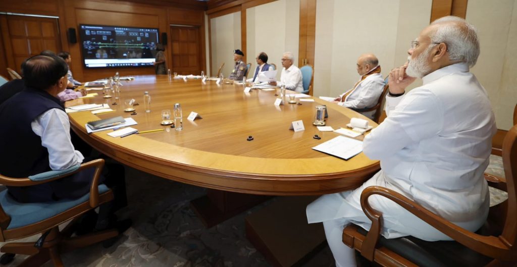 PM Modi holds meet to review situation after Odisha train accident