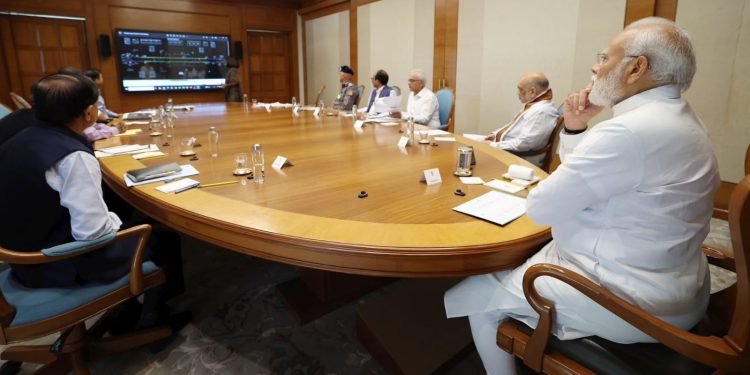 PM Modi holds meet to review situation after Odisha train accident