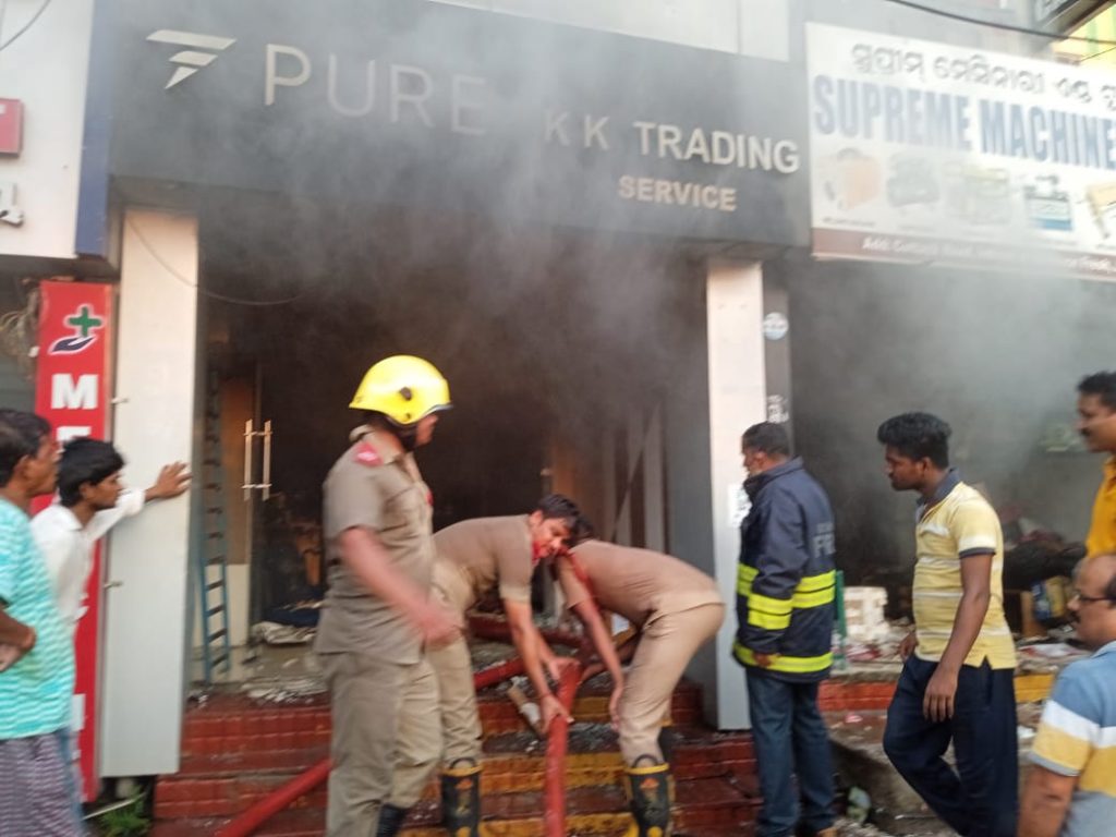 Odisha Pure EV showroom gutted in fire mishap