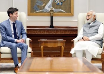 Sam Altman and PM Modi