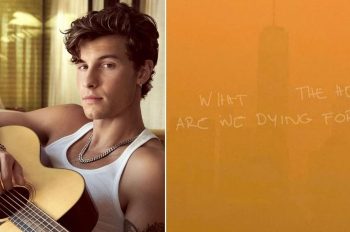 Shawn Mendes releases new song on climate change following Canadian wildfires