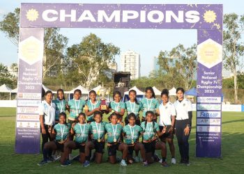 Odisha women wins Senior National Rugby 7s Championship.