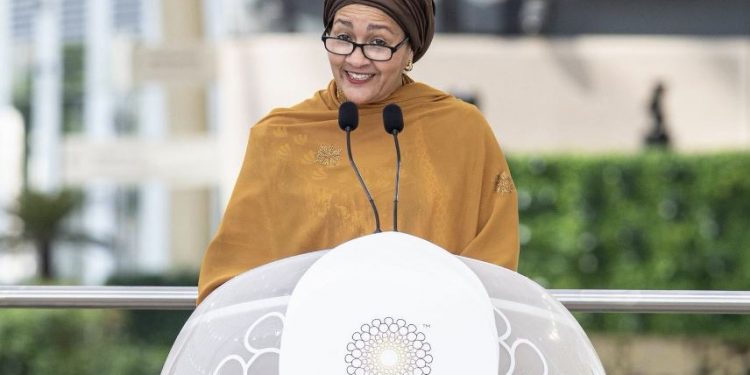 United Nations Deputy Secretary-General Amina J Mohammed
