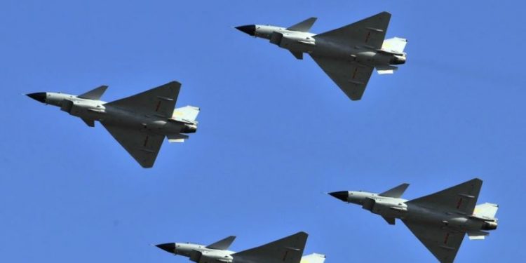 J-10 fighter jets of China