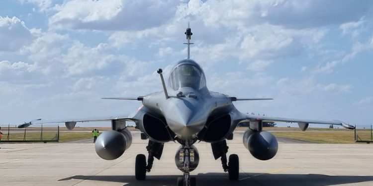 IAF Rafale - Bastille Day fly-past