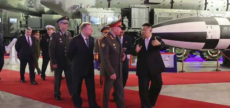 North Korean leader Kim Jong Un meets Russian Defence Minister on military cooperation