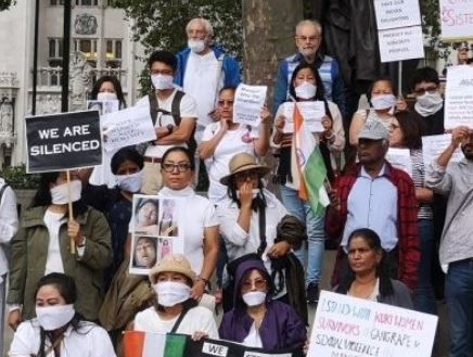 London Manipur violence