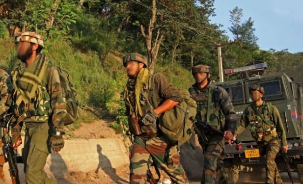 Rashtriya Rifles' search operation in Rajouri District, Jammu and Kashmir