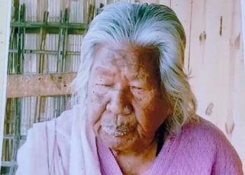 S Ibetombi Maibi, wife of freedom fighter S Churachand Singh (Manipur)