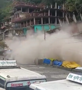 At least 10 under-construction buildings collapse in Himachal Pradesh