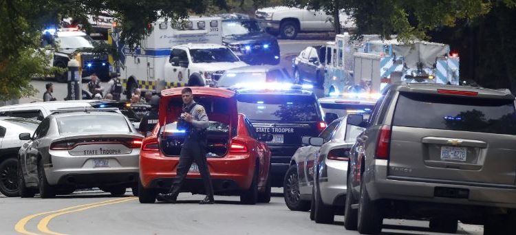 A University of North Carolina faculty member was shot and killed in a campus building