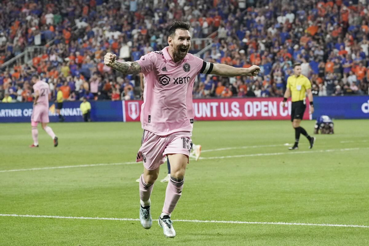 U.S. Open Cup A Good Place To Start If Lionel Messi Is To Go Down