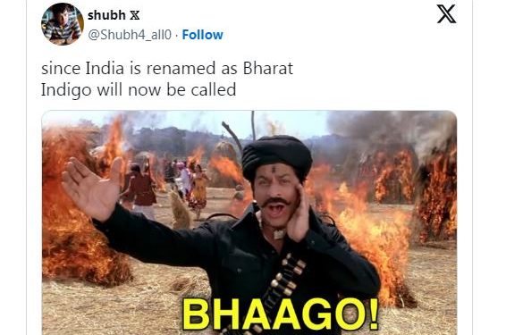 India vs Bharat memes