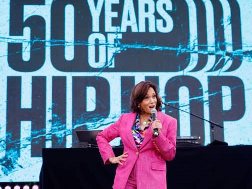 Kamala Harris calls hip-hop 'ultimate American art form'