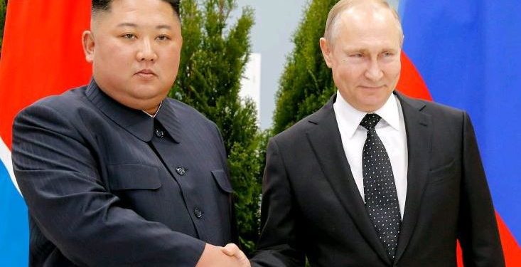 Kim Jong Un - Vladimir Putin