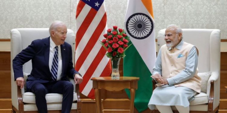 Narendra Modi - Joe Biden