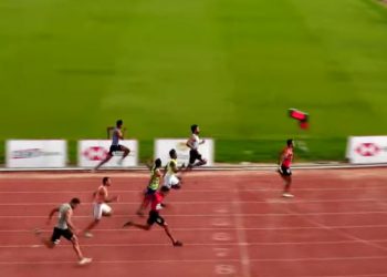 100m national record - Manikanta H H