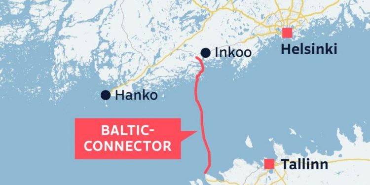 Finland - Estonia - pipeline