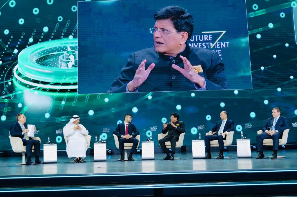 Goyal participates in Future Investment Initiative in Riyadh