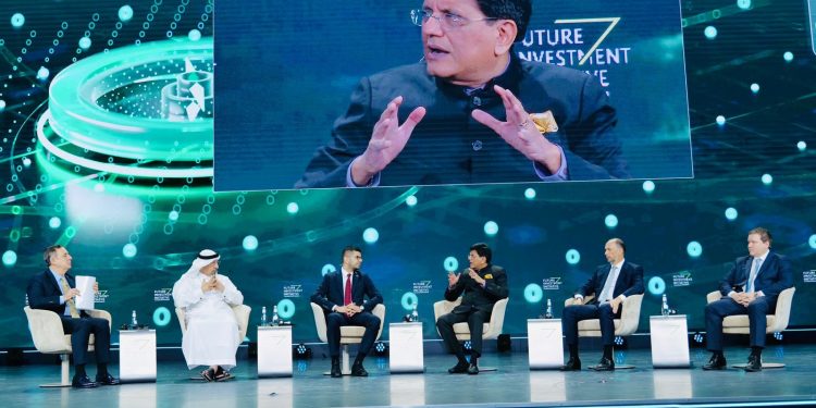 Goyal participates in Future Investment Initiative in Riyadh