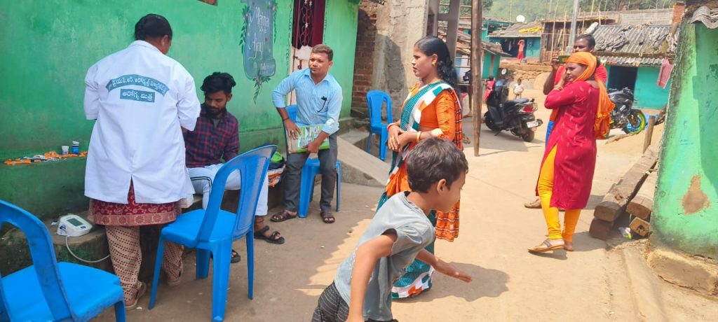 Andhra Pradesh health camp in Odisha