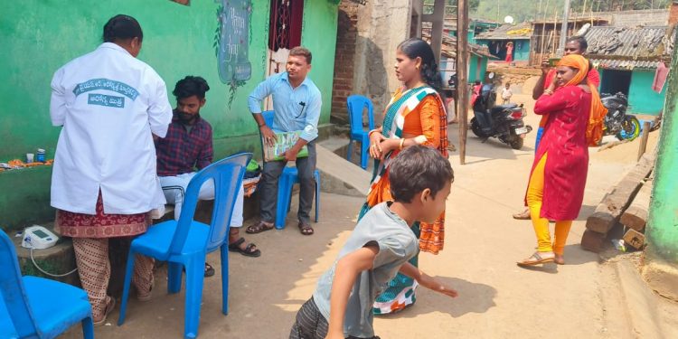 Andhra Pradesh health camp in Odisha