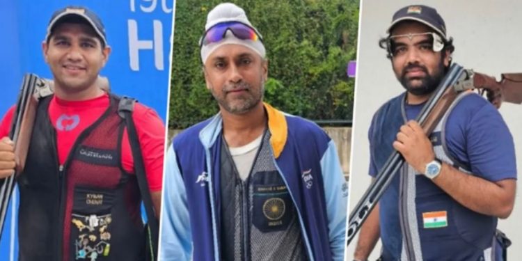 Hangzhou Asian Games - Indian Trap Shooting Team