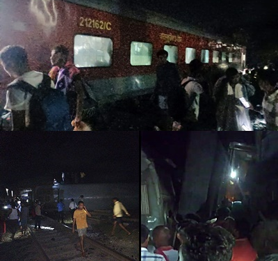 At least 4 dead, 70 injured after Delhi-Kamakhya North East Express derails near Bihar's Buxar