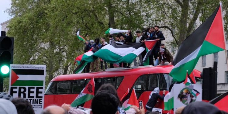 Pro-Palestinian Protest - United Kingdom - Robert Jenrick