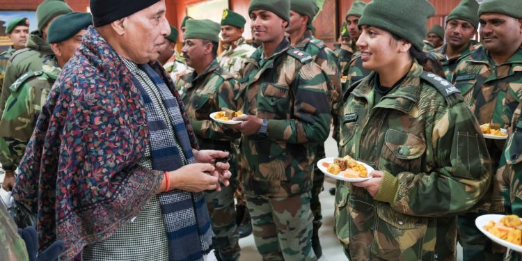 Rajnath Singh, Tawang, Army