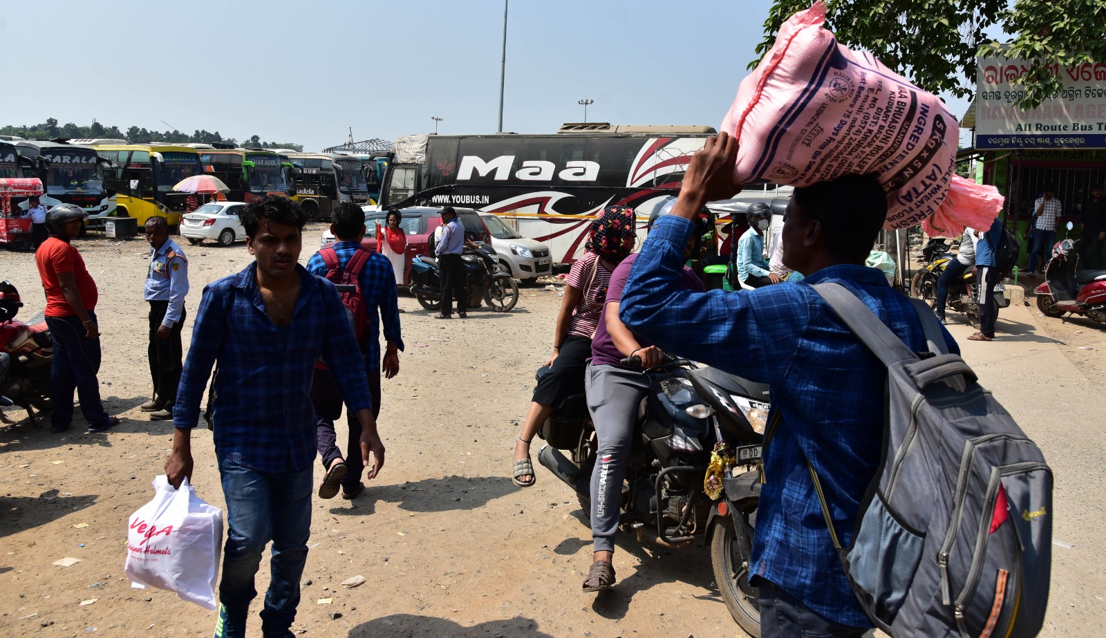 Dusshera and bus strike in Odisha