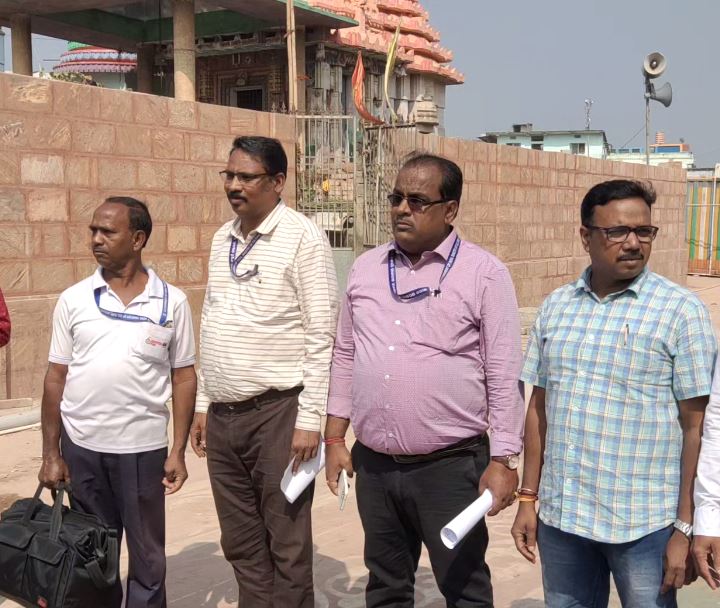 ASI team arrives in Puri for lase scanning