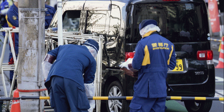 Car rams into barricade near Israeli Embassy in Tokyo, driver arrested