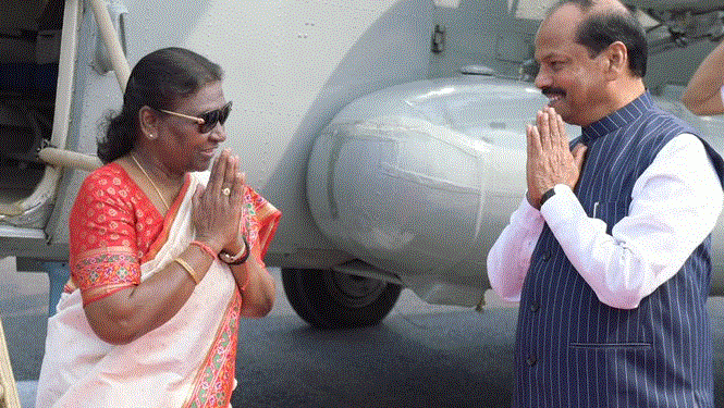 President Murmu begins three-day Odisha visit