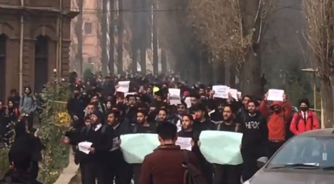 NIT Srinagar Protest - Jammu & Kashmir