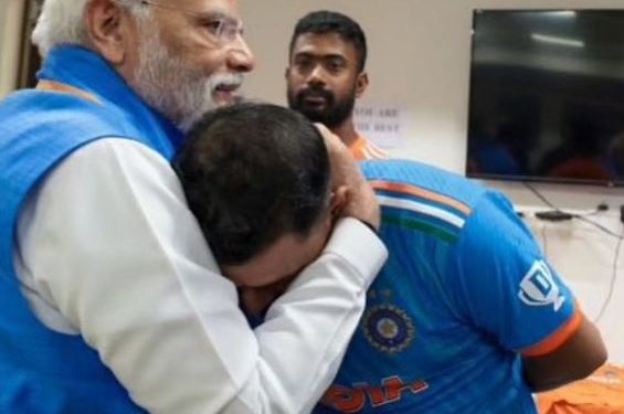 Narendra Modi - Mohammed Shami