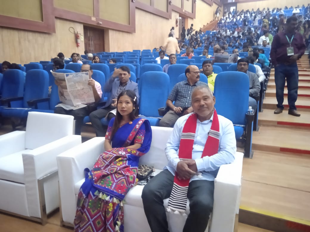 Padma Shri awardee Jadav Payeng at the event venue