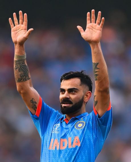 Virat Kohli hits 50th ODI century