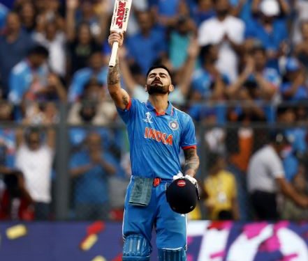 Virat Kohli - India - New Zealand - semifinal