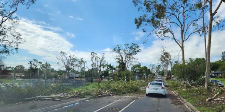 Australian storm