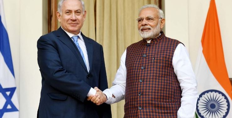 Benjamin Netanyahu - Narendra Modi