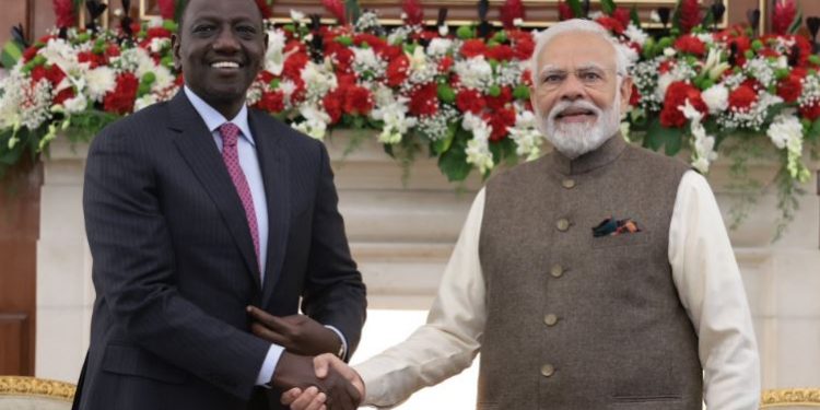 Narendra Modi - William Samoei Ruto