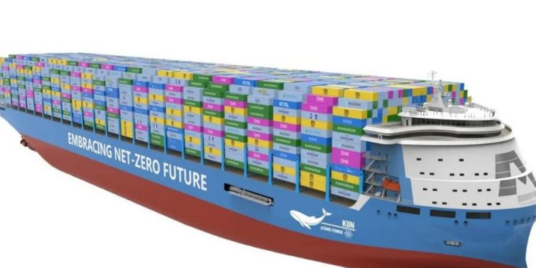 Nuclear-Powered container ship