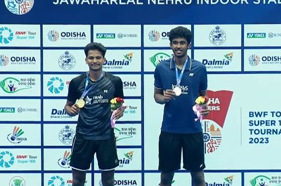 Sathish Kumar Karunakaran wins Odisha Master men's singles title