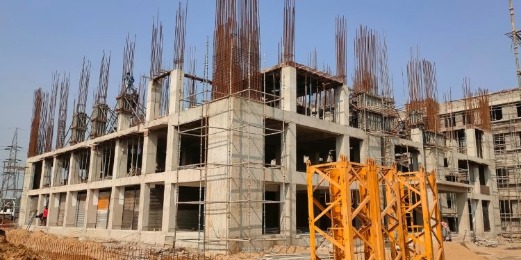 Rourkela labour hostel construction in full swing