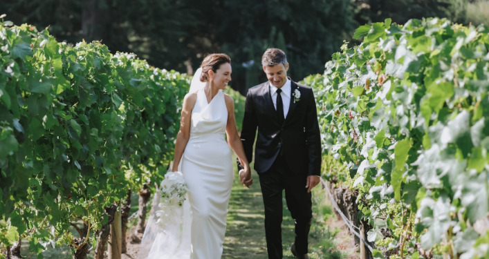 After years of delays, former New Zealand Prime Minister Jacinda Ardern ties knot