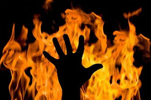 UP govt teacher locked, burnt alive inside room