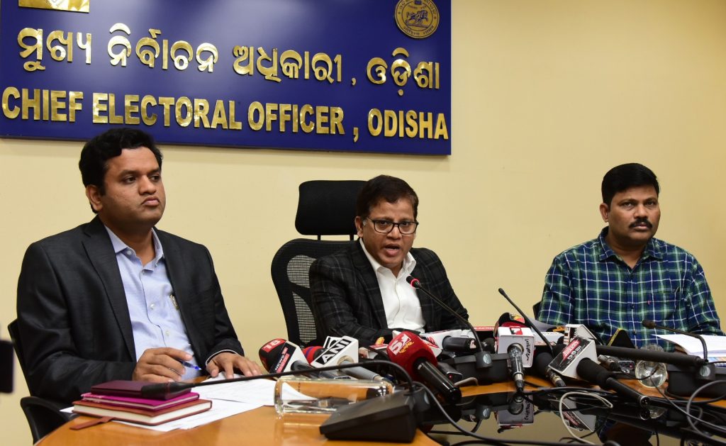 Odisha, voter list, CEO, Nikunja Bihari Dhal