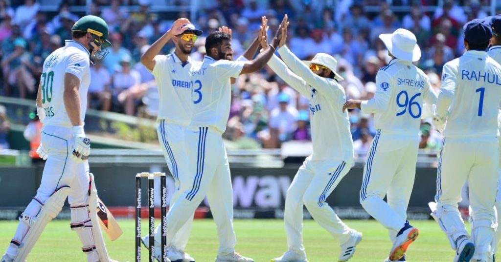 India - South Africa - Cape Town test